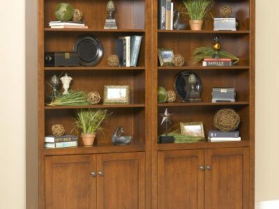 Cherry Valley G-3678B Bookcase with Doors