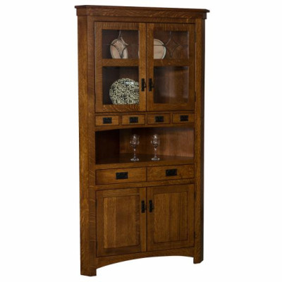 Cape Code Corner Hutch