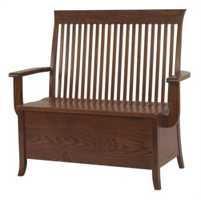 AJW6638 Carlisle Storage Benches with 12" deep storage