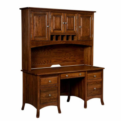 LA-810 Carlisle Desk with Hutch