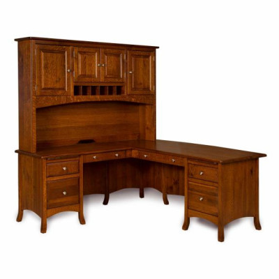 LA-83 Carlisle L-Shaped Desk