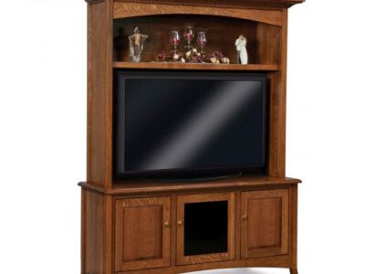 FVE-040-CR Carlisle Two Piece LED TV Cabinet
