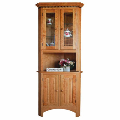 Four Door Corner Hutch