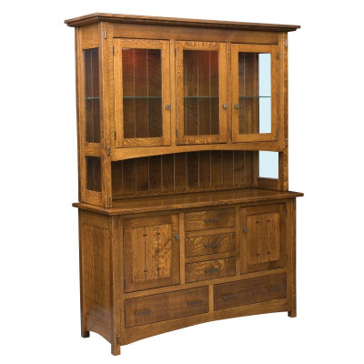 Crestline Arts and Crafts Hutch