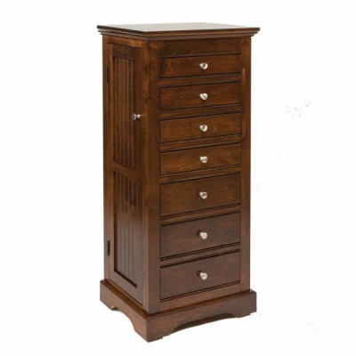 #153 Beaded Jewelry Armoire