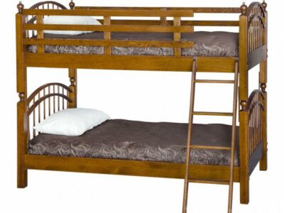 Double Bow Bunk Bed