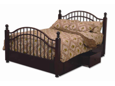 Luellen Bedroom Set LE-480Q Double Dow Storage Bed