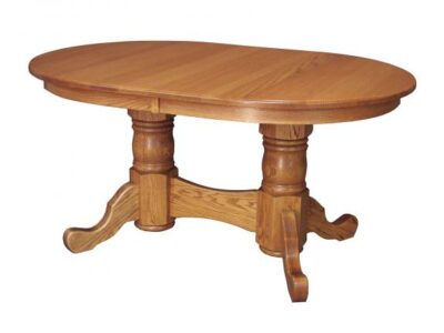 D-10 Double Pedestal Dining Table