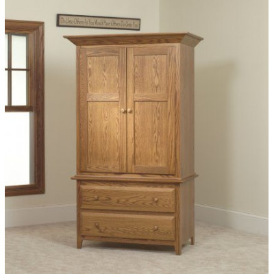 English Shaker Bedroom Set MB1141 Armoire