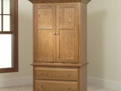 English Shaker Bedroom Set MB1141 Armoire