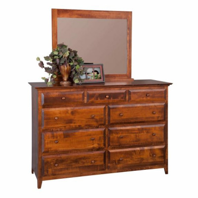 English Shaker Bedroom Set MB1123 Mule Dresser