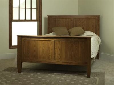 English Shaker Bedroom Set MB1111 Panel Bed
