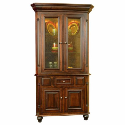 European Dining Collection G09-38F Corner Hutch