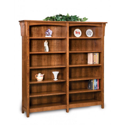 FVB-012 Bridger Mission Double Bookcase