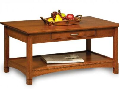 West Lake Open Occasional Tables FVCT-WL Coffee Table with Drawer