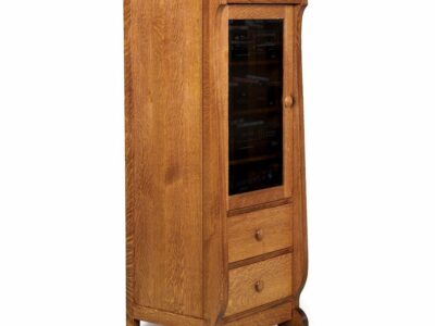 FVE-027-OCS Sleigh Stereo Component Cabinet
