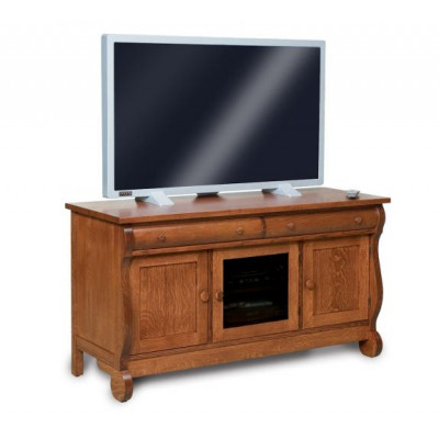 FVE-043-OCS-BP Classic Sleigh TV Stand