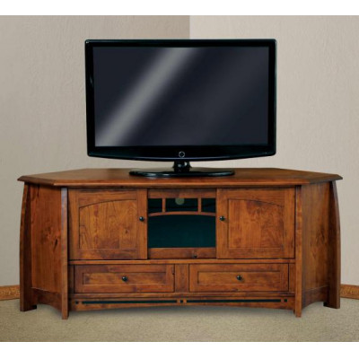 FVE-053-BC-BP Boulder Creek Corner TV Stand