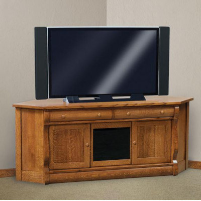 FVE-053-OCS-BP Sleigh Corner LCD Stand