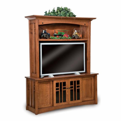 FVE-060 Oak Kascade TV Tall Cabinet