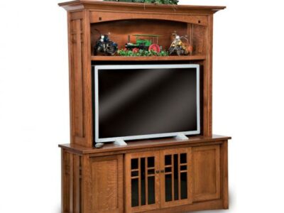 FVE-060 Oak Kascade TV Tall Cabinet