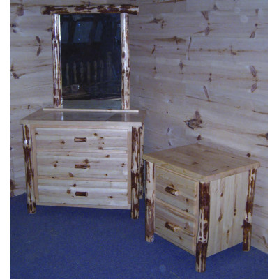 3 Drawer Log Dresser