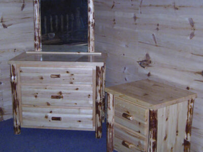 3 Drawer Log Dresser
