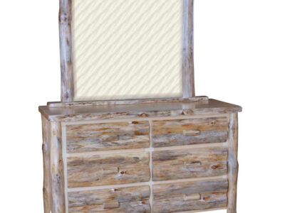 Small 6 Drawer Rustic Dresser
