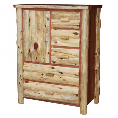 Log Armorie with Side Door