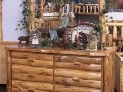 6 Drawer Log Dresser