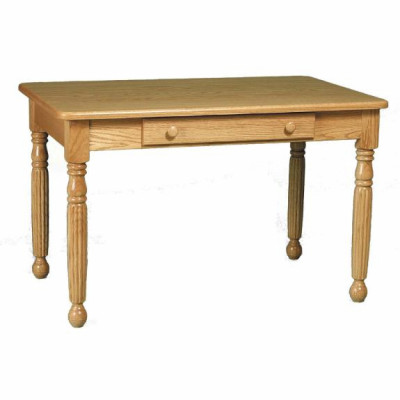 24-016-D Fluted Library Table