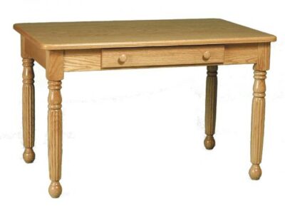24-016-D Fluted Library Table