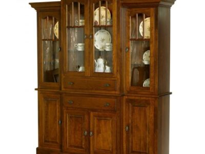 Double Pedestal Traditional Dining Set Grand Wilea Dining Room Hutch