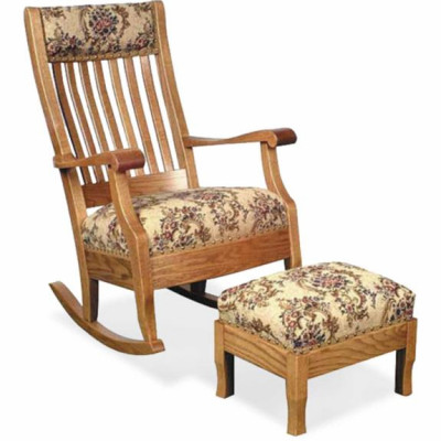 GR30 Grandma's Upholstered Rocking Chair
