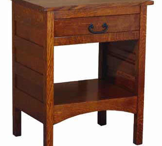 Granny Mission Bedroom Set GNLEG Open Nightstand