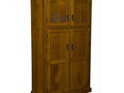 HHSP147 Stickley Heritage Mission 4 Door Pantry