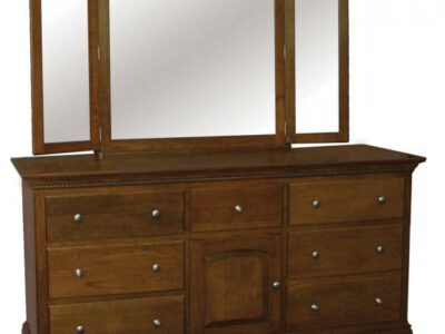 Hampton Bedroom Furniture Set Triple Dresser