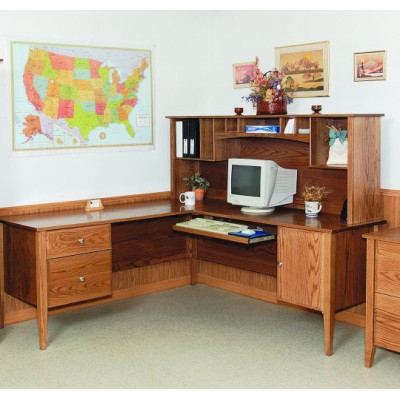 Hampton L-Shaped Computer Desk