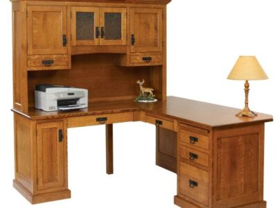 HOM-202 Homestead 66" Corner Desk with Hutch