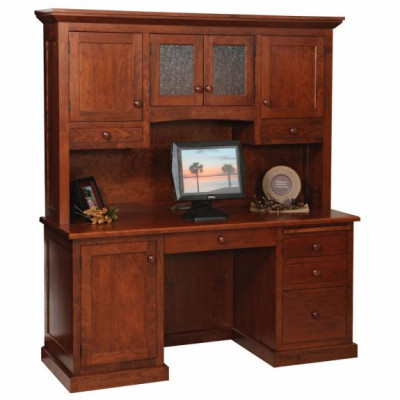 HOM-203 Homestead Credenza with Hutch