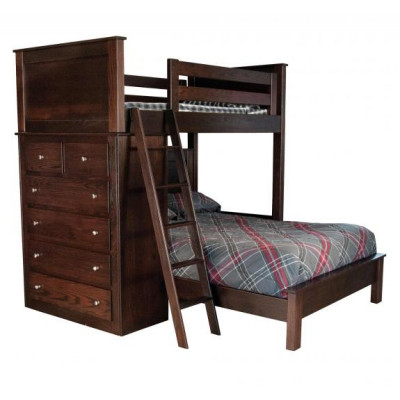 J-03 Twin/Full Size Loft Bed