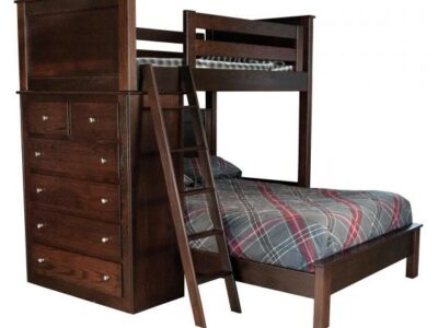 J-03 Twin/Full Size Loft Bed