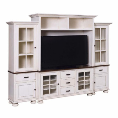 Kaitlyn White Wall Unit