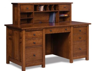 FVD-2865-DT-KS Kascade Desk with Hutch