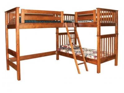LB7482 L-Shape Bunk Bed