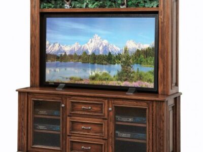 LIN-554-30/562 Lincoln Flat Screen TV Stand with hutch
