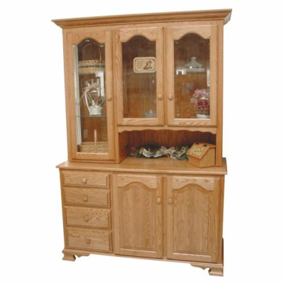 LaGrange Three Door China Hutch