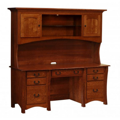 MTR-63 Master Desk with Hutch