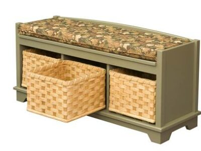 AJW1LWB Lattice Weave Storage Benches