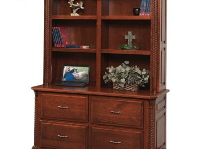 LEX-309 Lexington Double Lateral File with Hutch